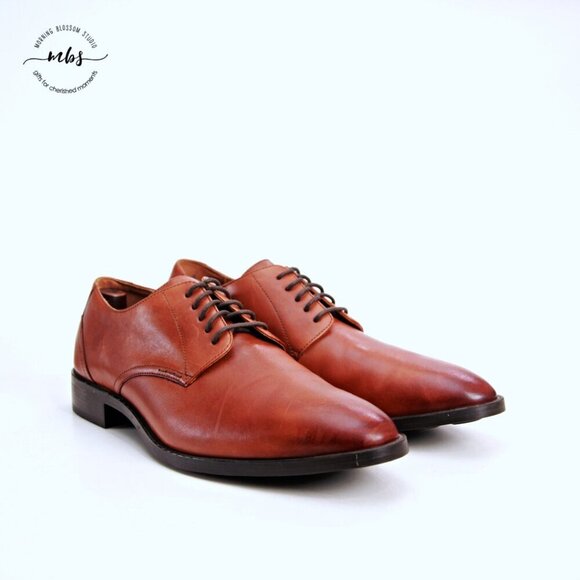 Cole Haan Hawthorne Plain Oxford Brown Men 12